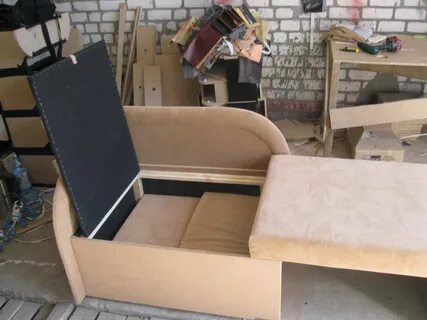 Как собирать мини диван