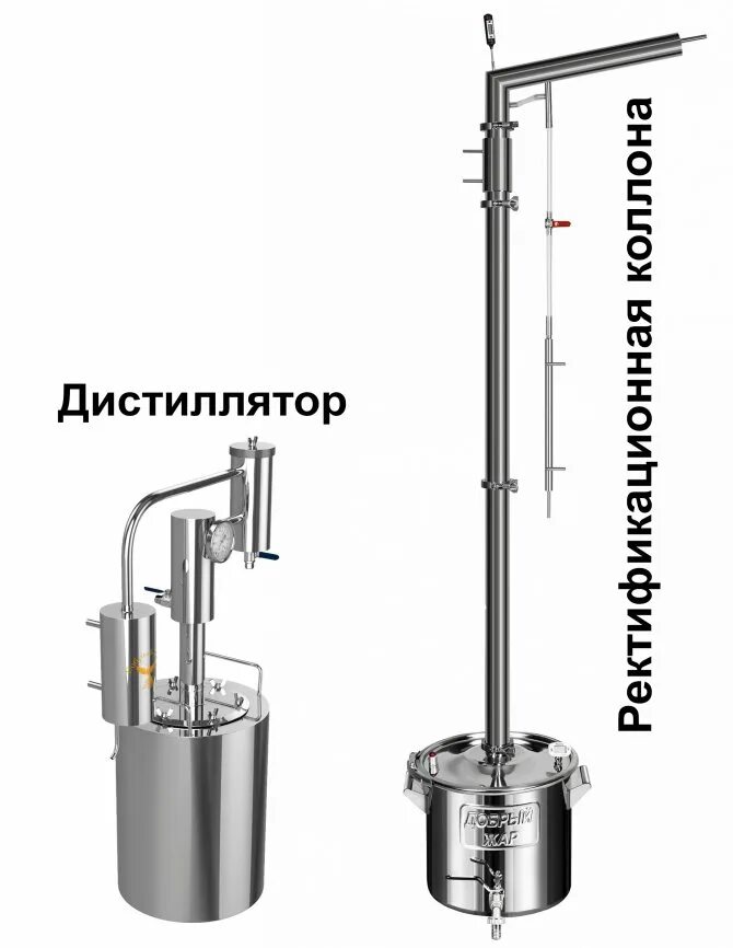 Чем отличается дистиллят от ректификата простыми словами