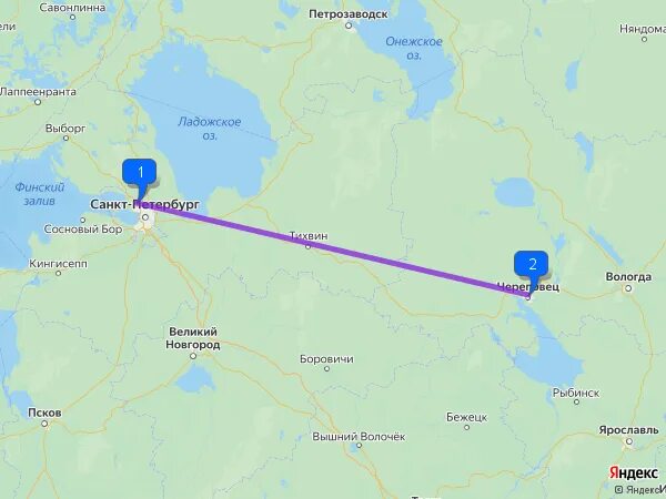Расстояние череповец. Расстояние череповец