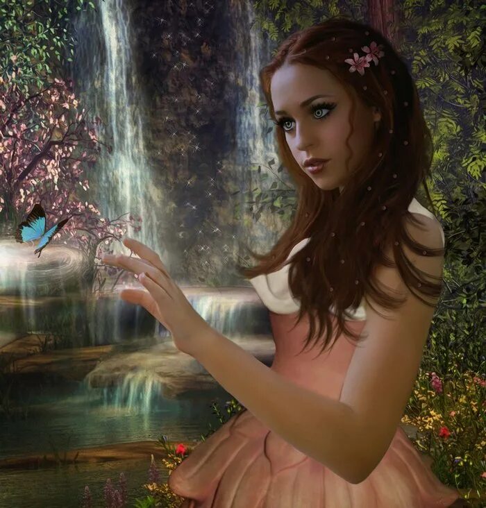 Чаровница девушка. Ах девчонка. Ах девчонка. «девушка у пруда» (1923). Девушка в венке из цветов.