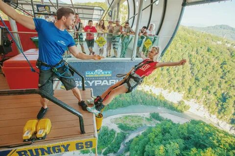 Skypark сочи прыжок