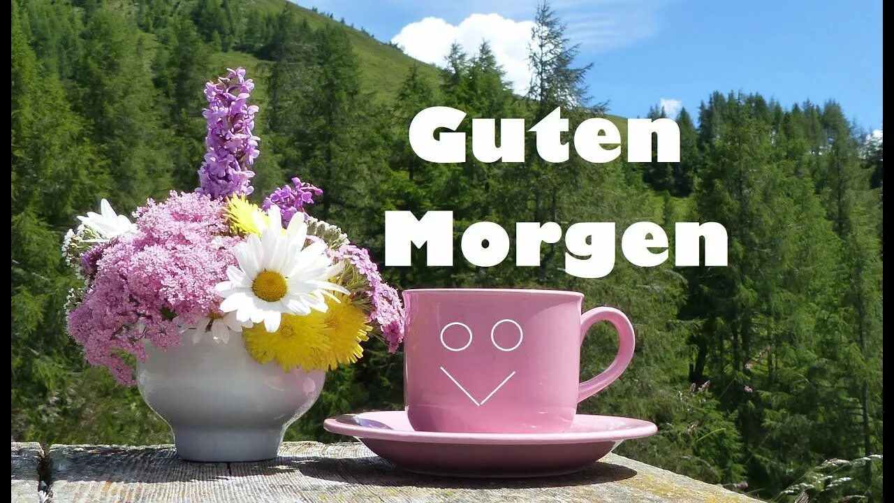 Gutten morgen. Гутен Морген. Guten Morgen картинки. Открытки Гутен Морген.