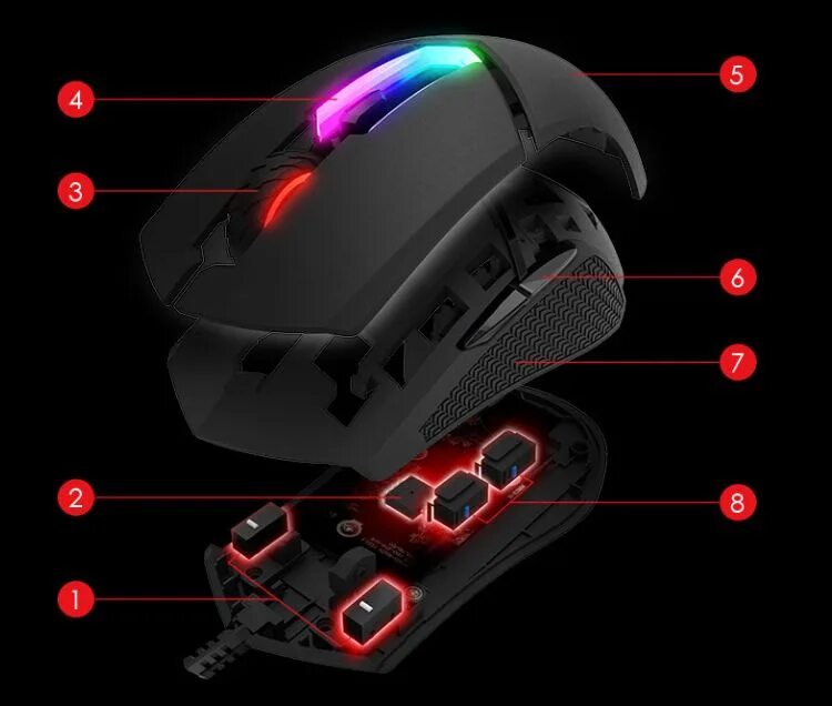 Какой сенсор в мышках. Msi clutch gm30. игровая мышь msi clutch gm30. составляющие мышки. сенсоры pixart.