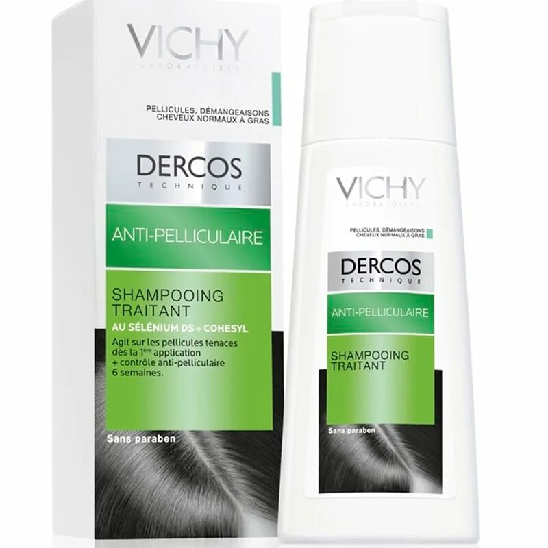Vichy dercos против перхоти. Шампунь деркос anti pelliculaire виши. виши (деркос шампунь 200мл д/жирн.вол. регулирующ. ) л&quot;ореаль зао-франция. vichy dercos шампунь против перхоти 200мл. vichy шампунь dercos anti-dandruff.