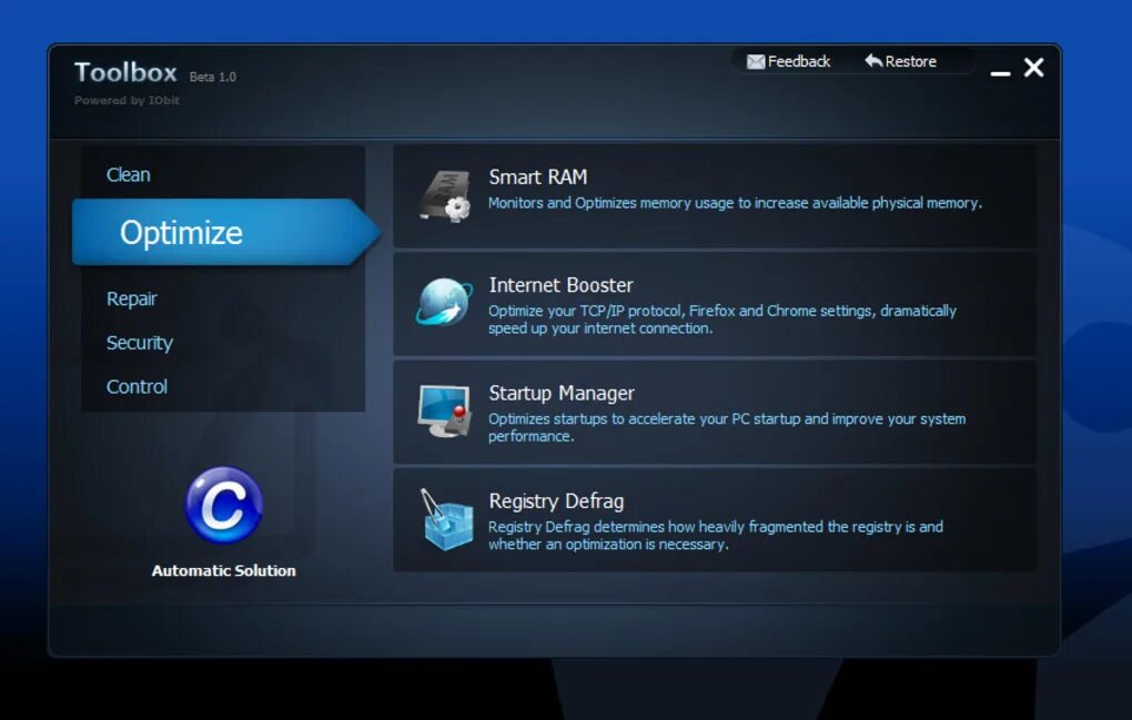 Что означает toolbox. Iobit. toolbox прога. automaticsolution software. iobit удаляющий системные файлы.