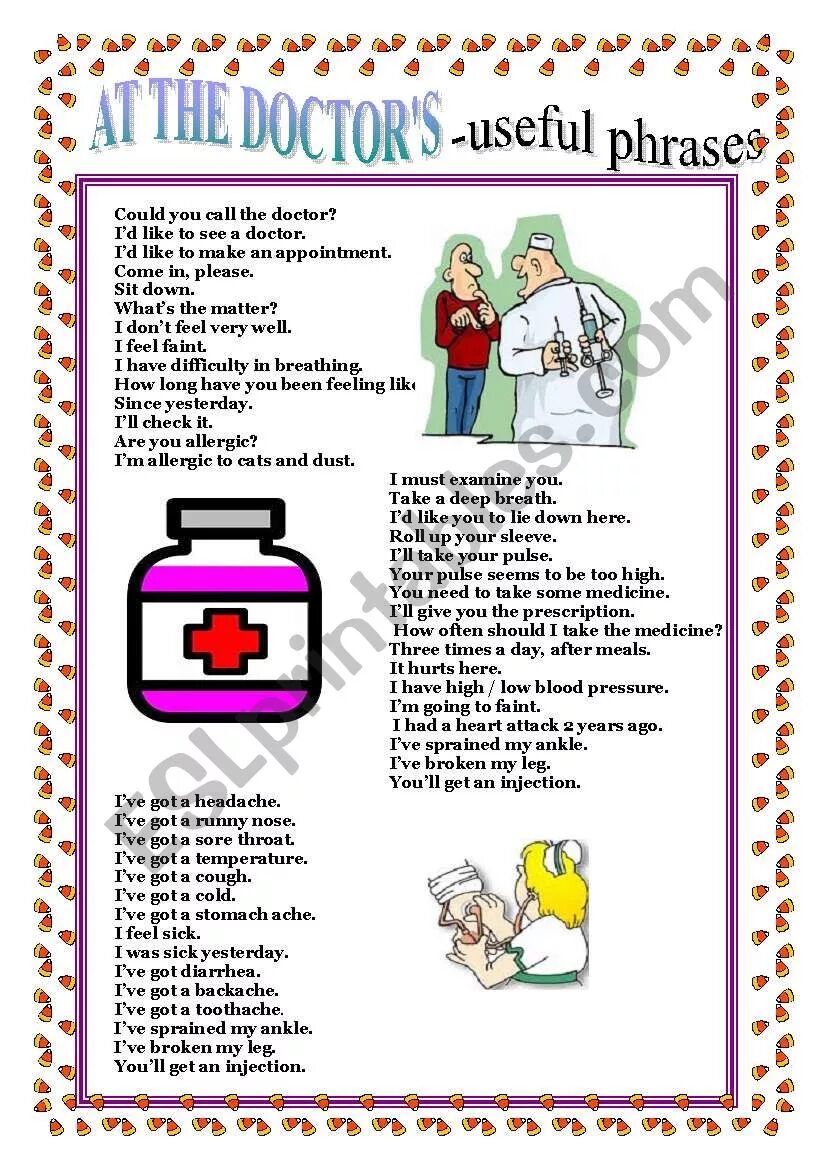 At the doctor's диалог. Диалог с доктором на английском. Was you at the doctor s. At the doctor's dialogue for kids. Doctor worksheets for kids.