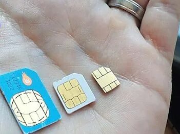 Nano sim apple sim