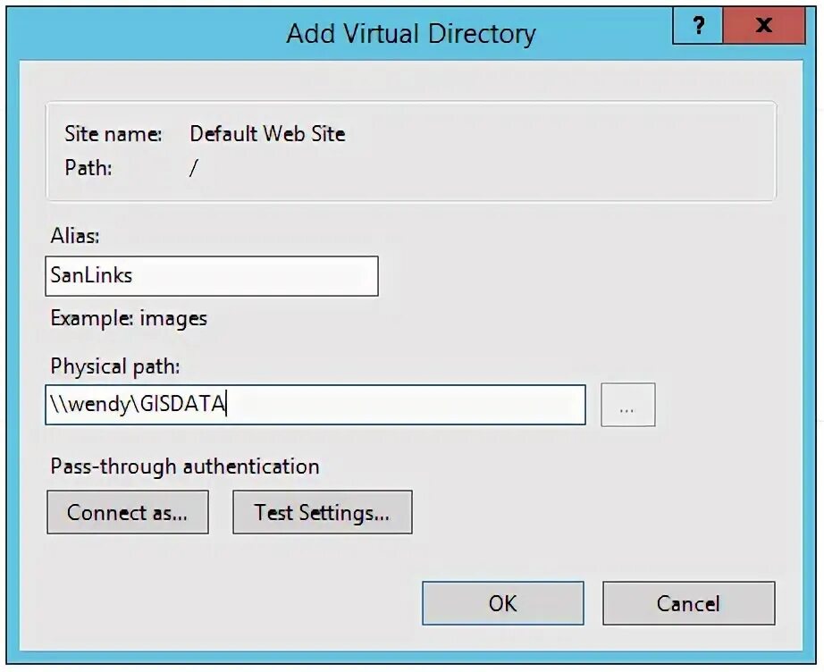 Virtual directory. Add virtual directory. iis alias. patch example. django with iis.