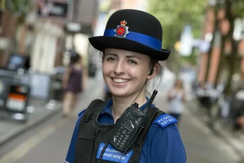 Police woman bj