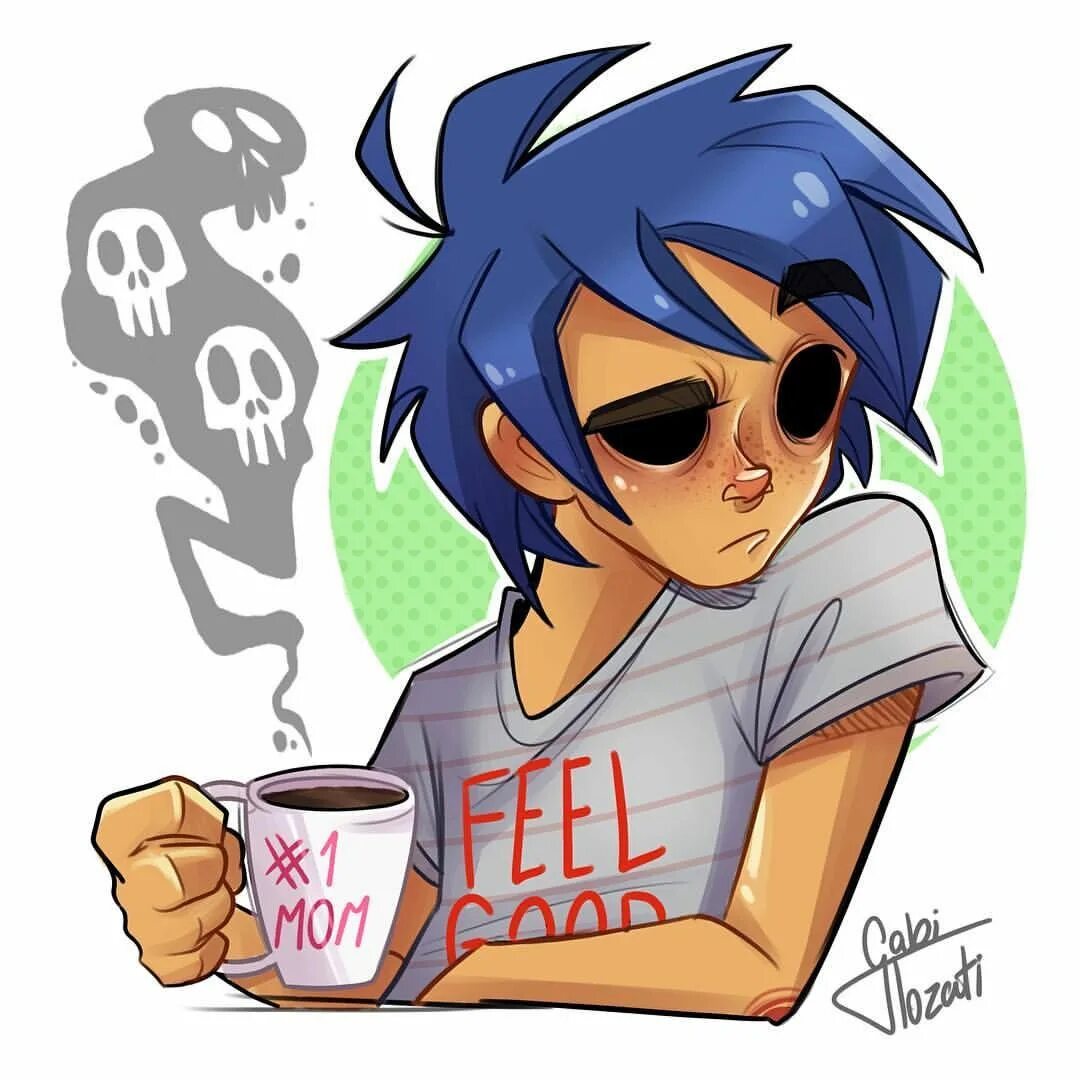 Стюарт пот. 2д гориллаз. стюарт гориллаз. стюарт пот гориллаз. группа gorillaz 2d.