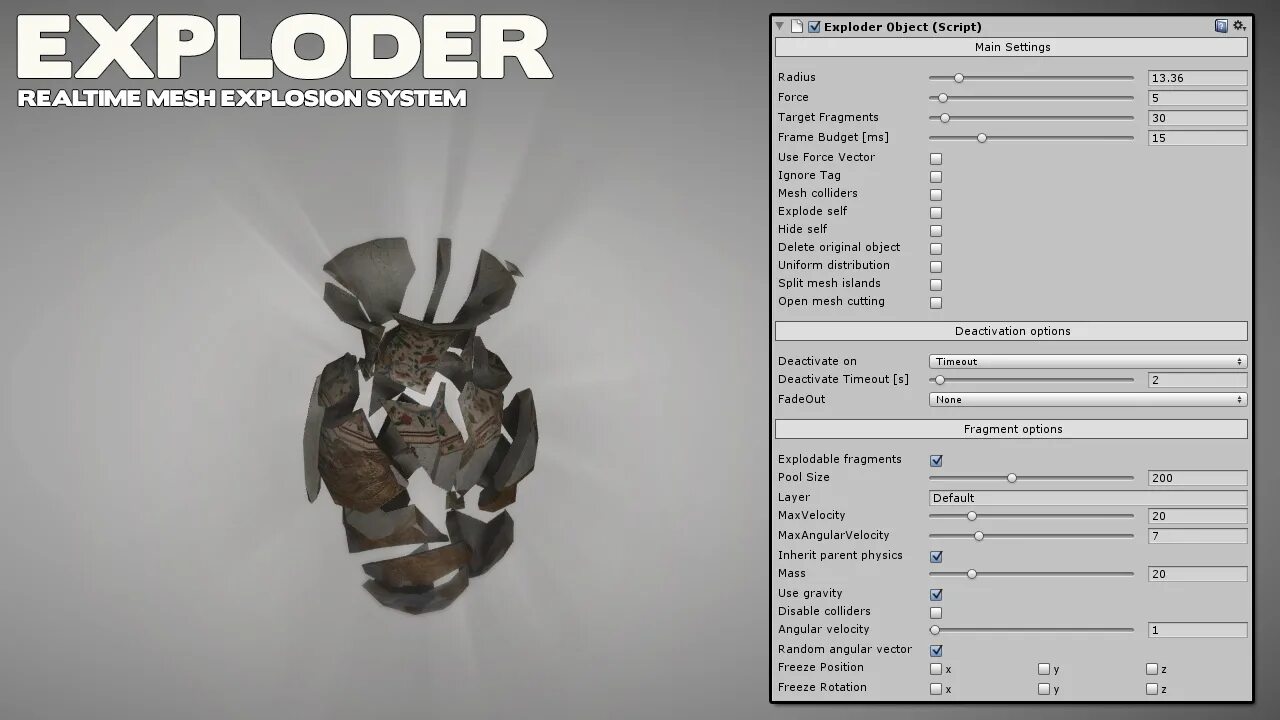 Radius target