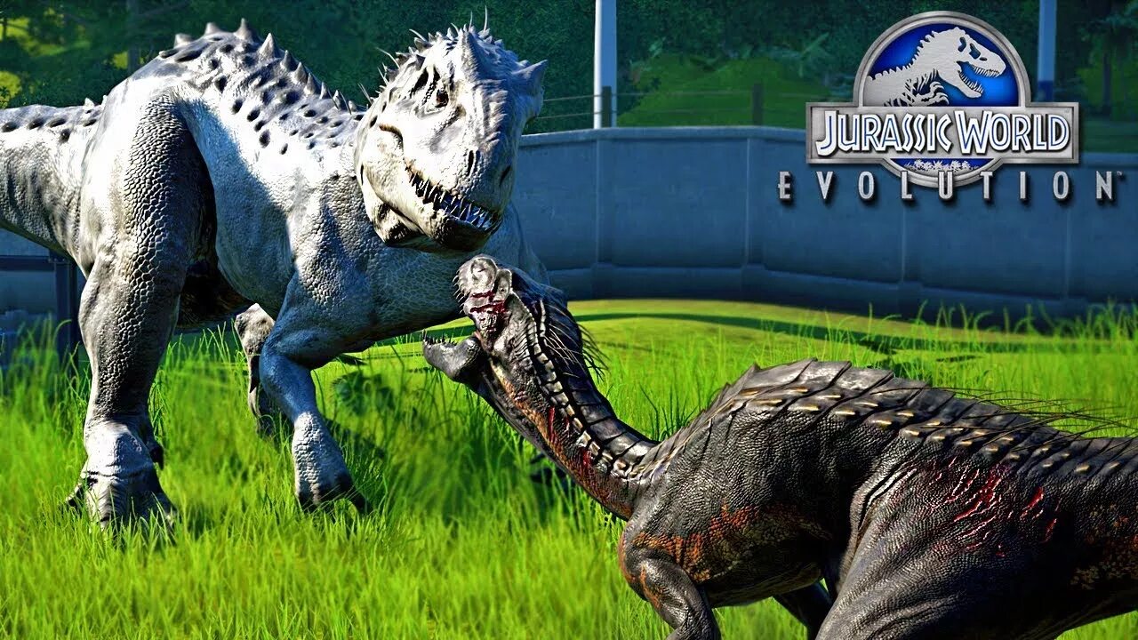 Jurassic world индоминус. Jurassic World Evolution 2 Индоминус. Jurassic World Evolution 2 Индоминус рекс. Индораптор в игре Jurassic World Evolution. Индоминус и Индораптор.