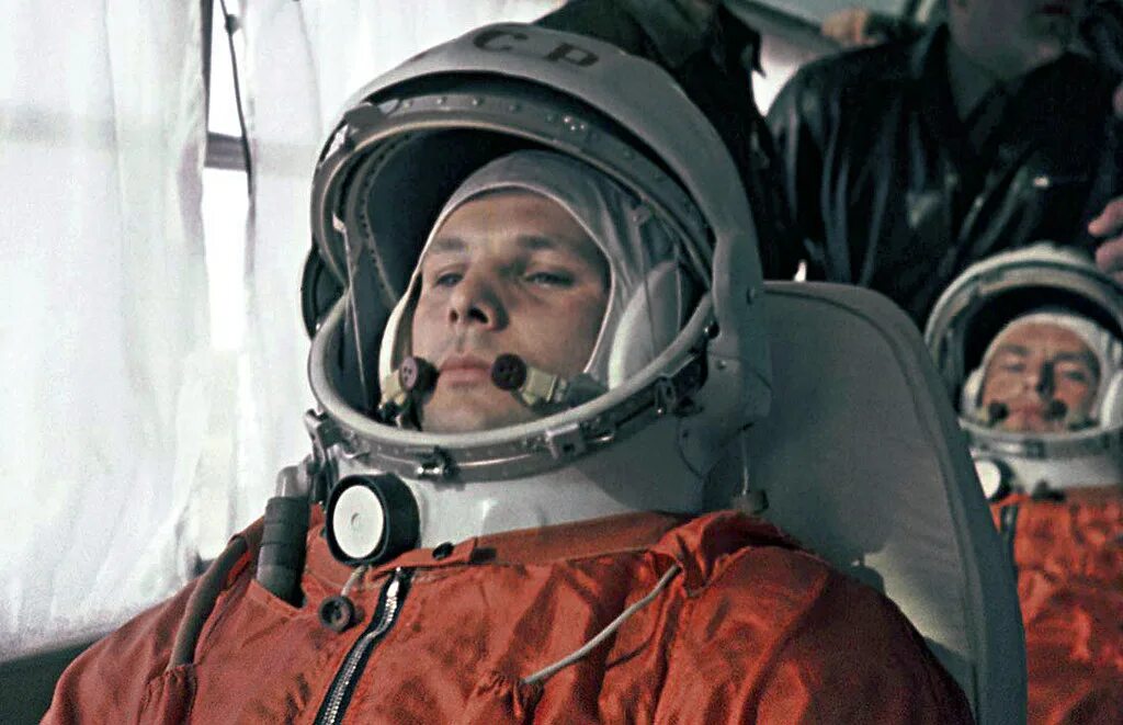 First man in space. Первый полет Гагарина в космос.