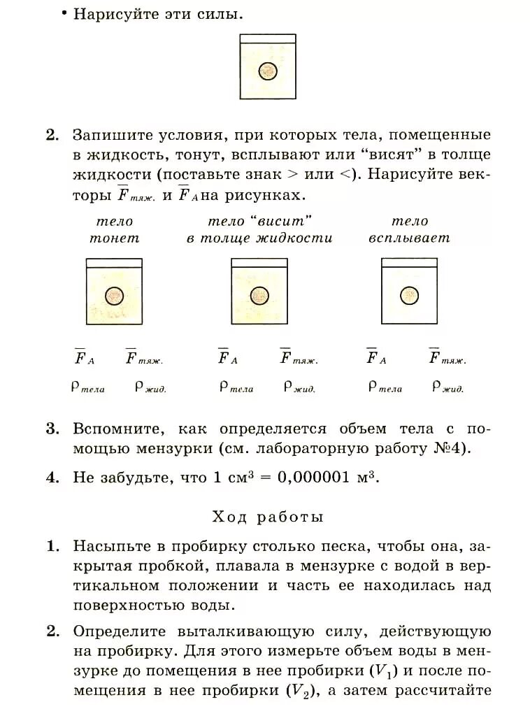 Лабораторная работа 7 класс плавание тел. Изучение условий плавания тел лабораторная работа. Лабораторная работа выяснение условия плавания тел. Плавание тела лабораторная работа. Лабораторная условия плавания тел.