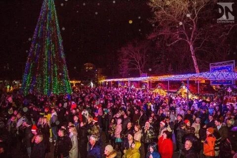 Новогодняя ночь в анапе