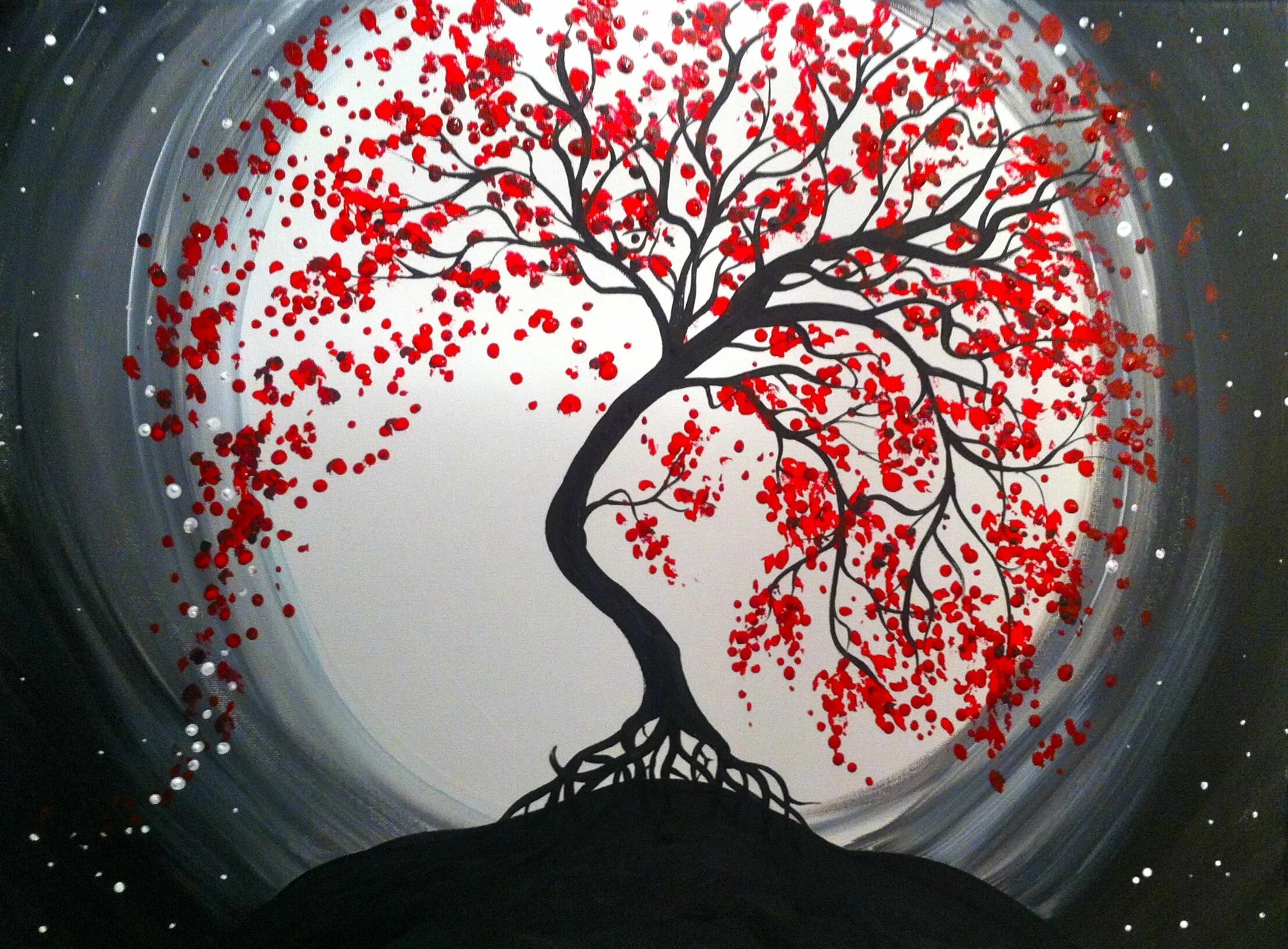 Сакура жизни. Дерево жизни. Необычные деревья арт. Необычное дерево рисунок. Необычные деревья рисование.