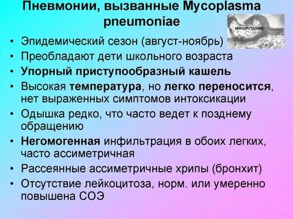 Пцр микоплазма пневмония и хламидия пневмония