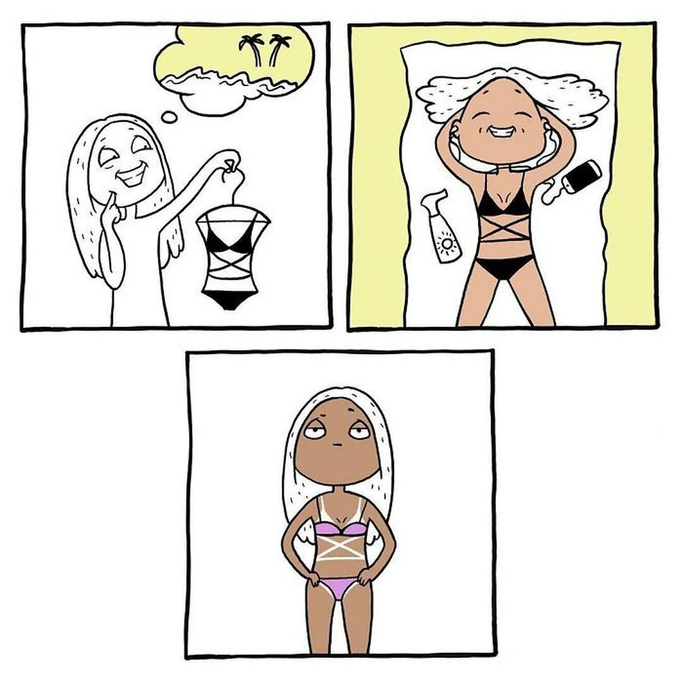 Рисую мем девочка