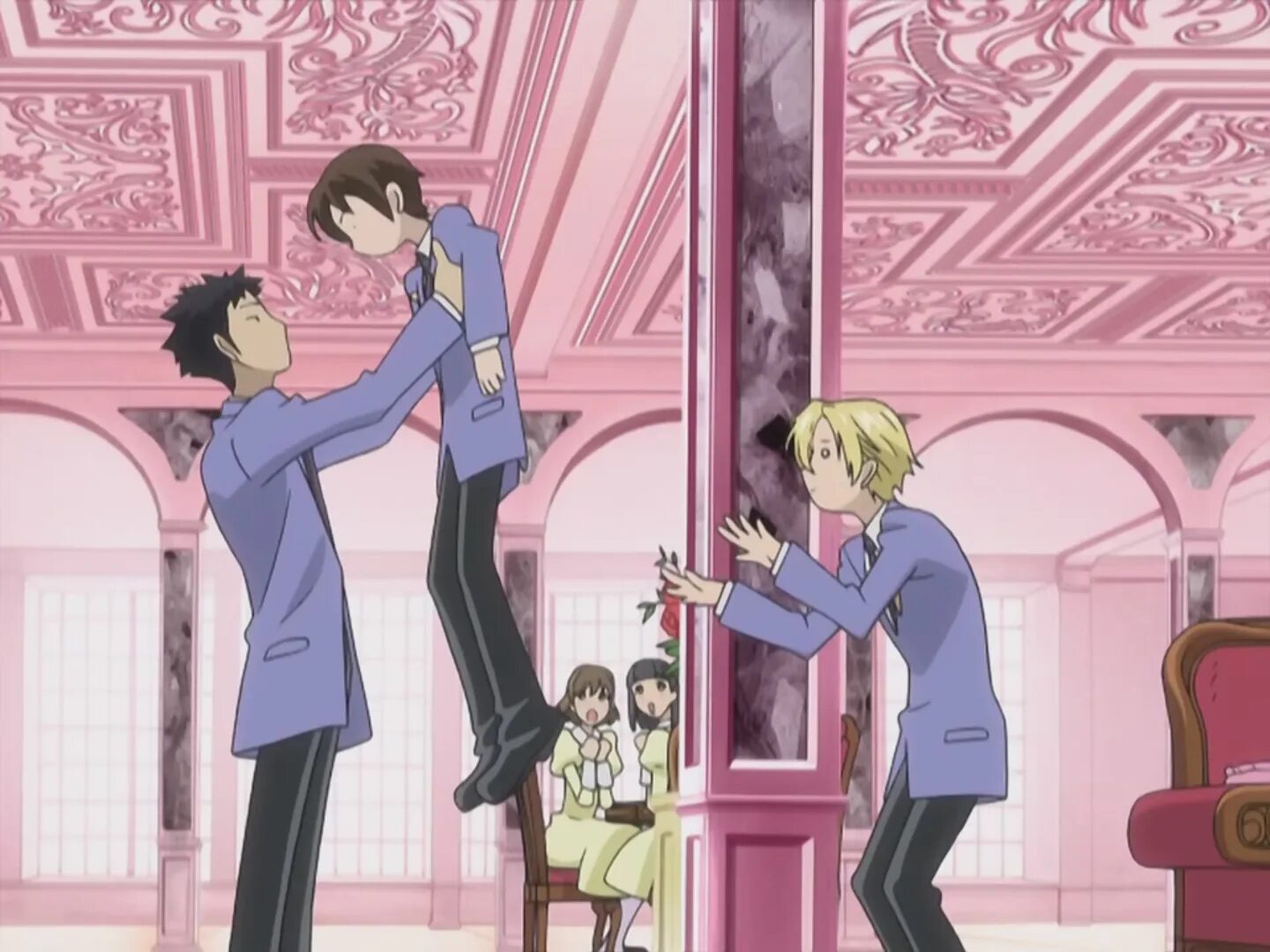 Ouran host club. Клуб свиданий старшей школы Оран. Клуб свиданий Академии Оран.