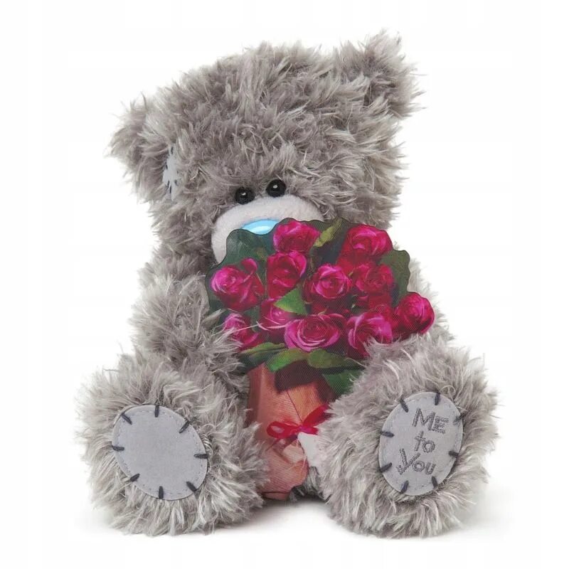 Плюшевый мишка с цветами. Мишка с цветами. Красивый Медвежонок с цветами. Медвежонок Тедди с цветами.