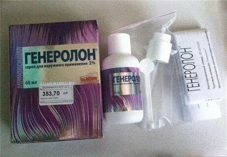 Генеролон для волос инструкция