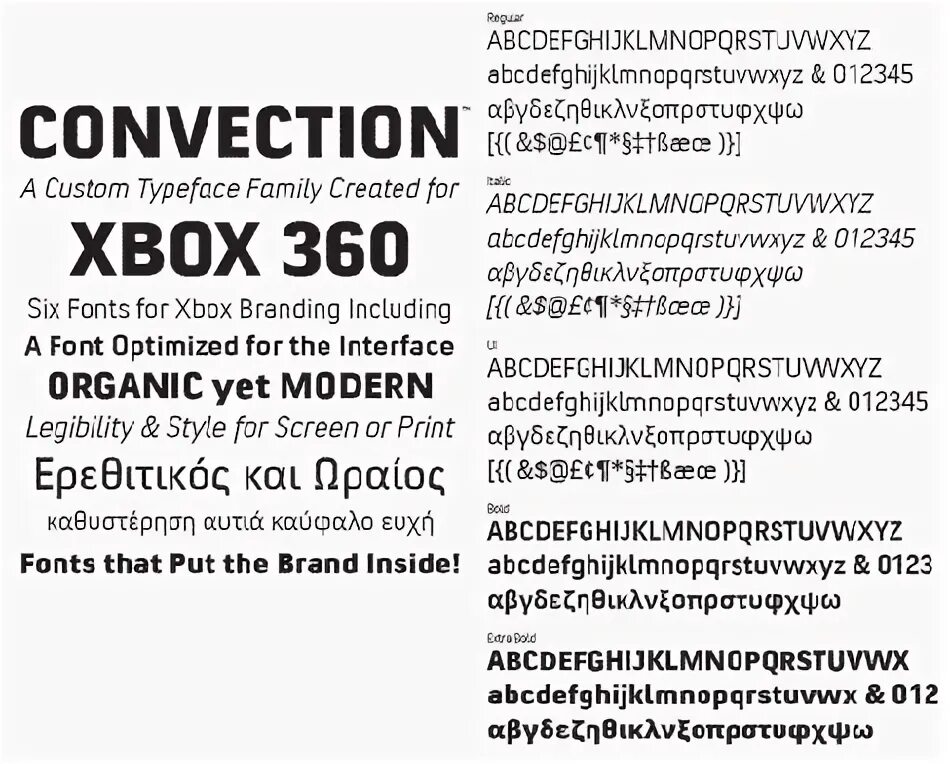 Xbox 360 шрифт. Шрифт Xbox. Convection font. Искусственный интеллект шрифт. Description fonts