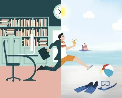 Отпуск входит в рабочее время