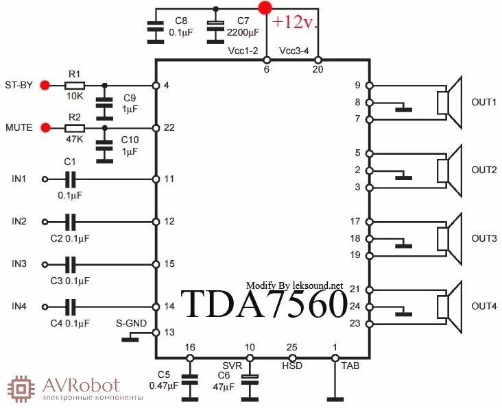 Tda 7560. Усилитель звука тда 7560. даташит усилителя тда 7560. tda7560 (flexiwatt25, stm). bmw tda7560.