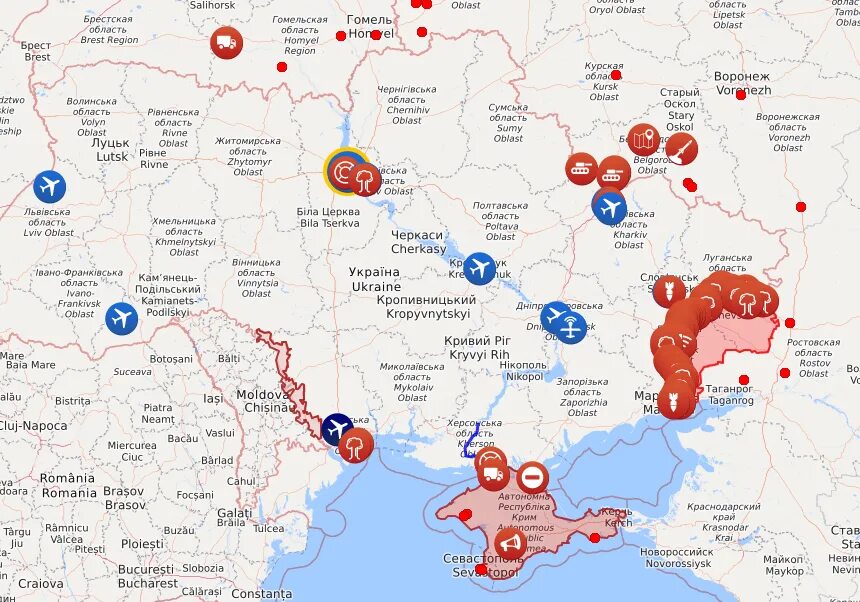 Российские военные на карте украины. Карта бомбардировок Украины. Карта боевых действий на Украине. Карта ракетных ударов по Украине. Карта ракетных ударов по территории Украины.