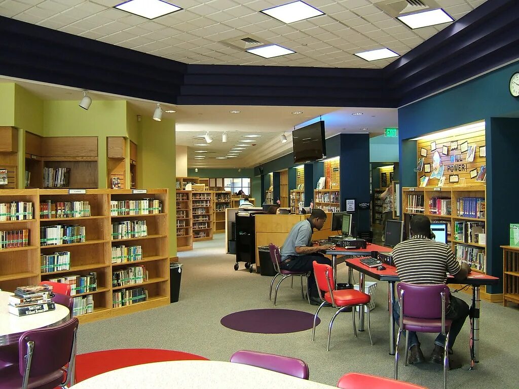 Smart Library. Theater library