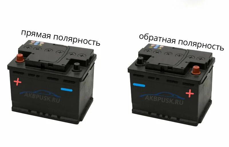 Аккумуляторы вольт обратной полярности