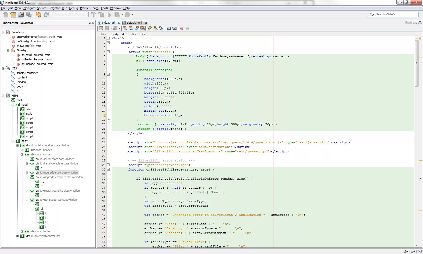 Js script type module. NETBEANS html. NETBEANS 15. Html ide. Ide JAVASCRIPT.