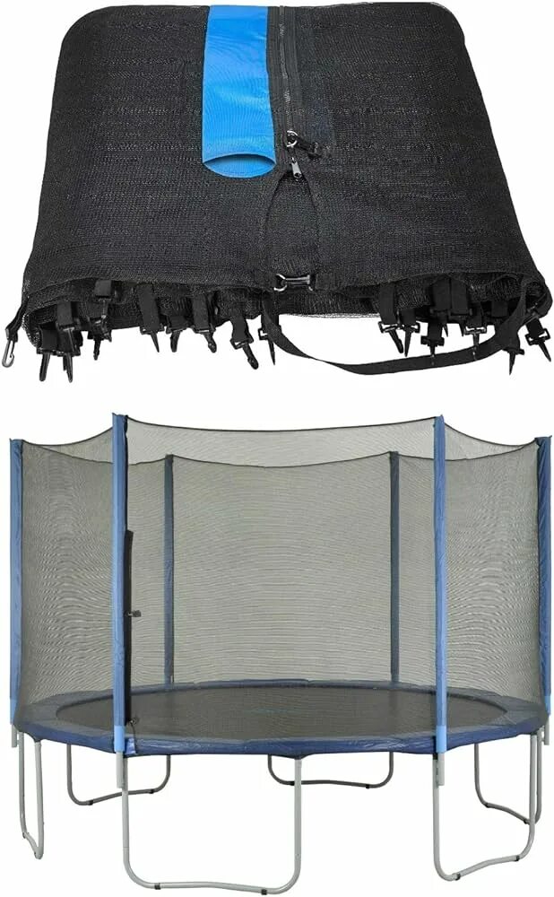 Запчасти для батута. Батут 12 ft с защитной сеткой. защитная сетка eclipse jumper 8ft. защита для батута. защитный чехол для батута.
