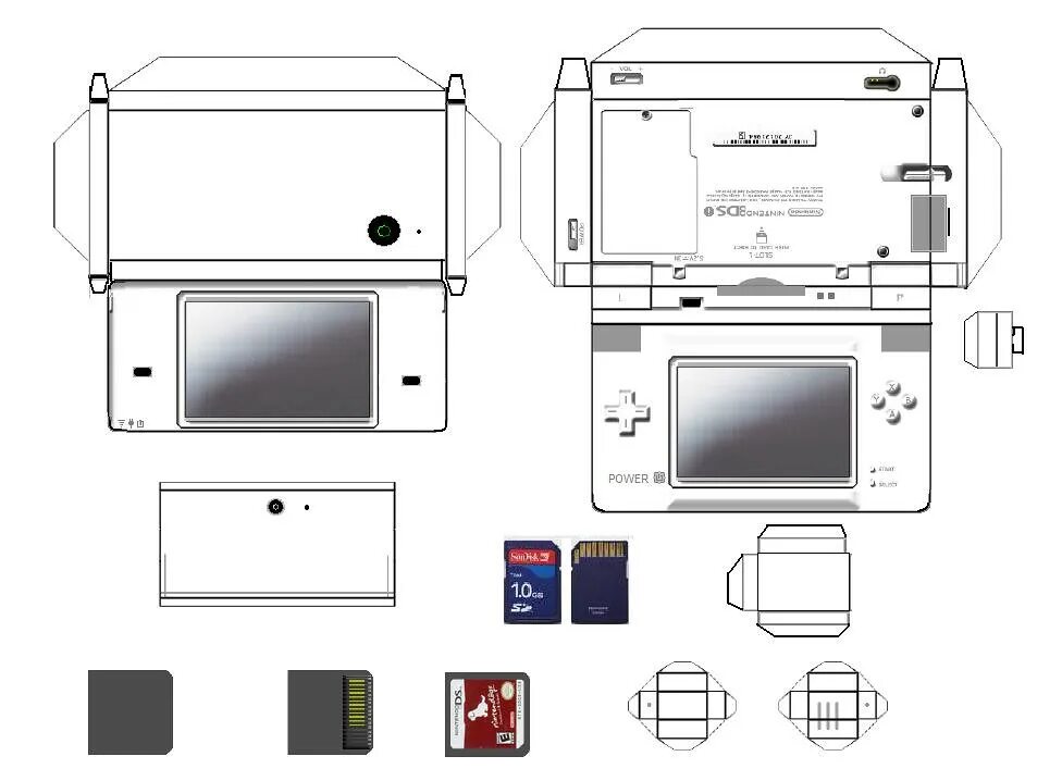 Развертка компьютера. Развертка нинтендо свитч. papercraft nintendo 3ds. игровая приставка из бумаги нинтендо развертка. игровая приставка nintendo switch из бумаги.