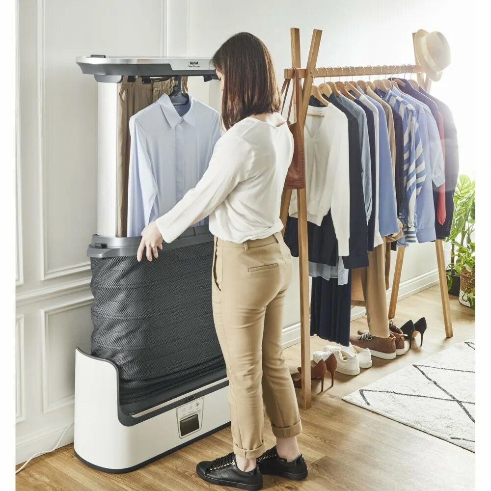 Чехол. Tefal yt3040e1. Care for you yt3040e1. Паровой шкаф для ухода за одеждой tefal. Yt3040e1.