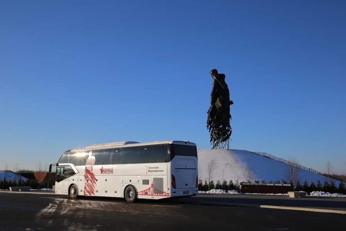 Ржев тверь автобус купить. Автобус Тверь РЖЕВСКИЙ мемориал. Тверь РЖЕВСКИЙ мемориал маршрут. Транспорт Верхневолжья Ржев. РЖЕВСКИЙ мемориал маршрут из Твери.