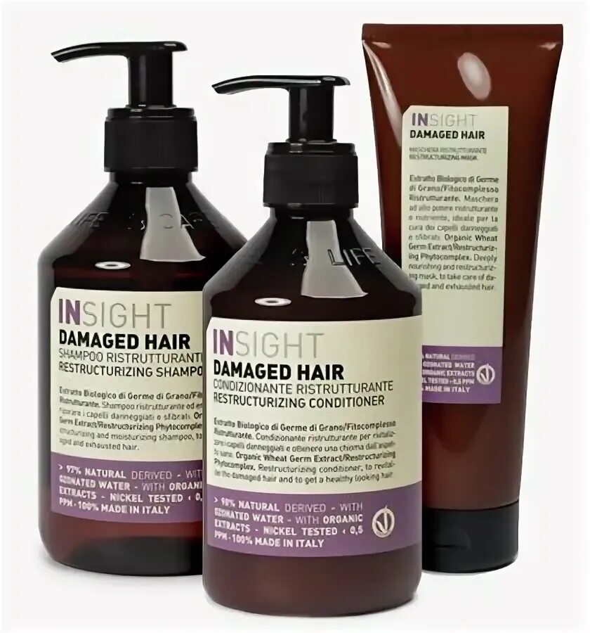 Инсайт для волос. Шампунь Insight professional Damaged hair для поврежденных волос (400 мл) PH. Инсайт Damaged hair. Insight Damaged hair кондиционер 100 мл.