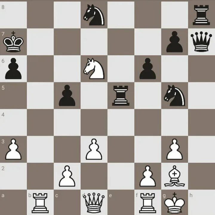 Позиции черен. Крайний цвет. Мат в три хода шахматы. Крайний цвет. Черный квадрат на курсоре.