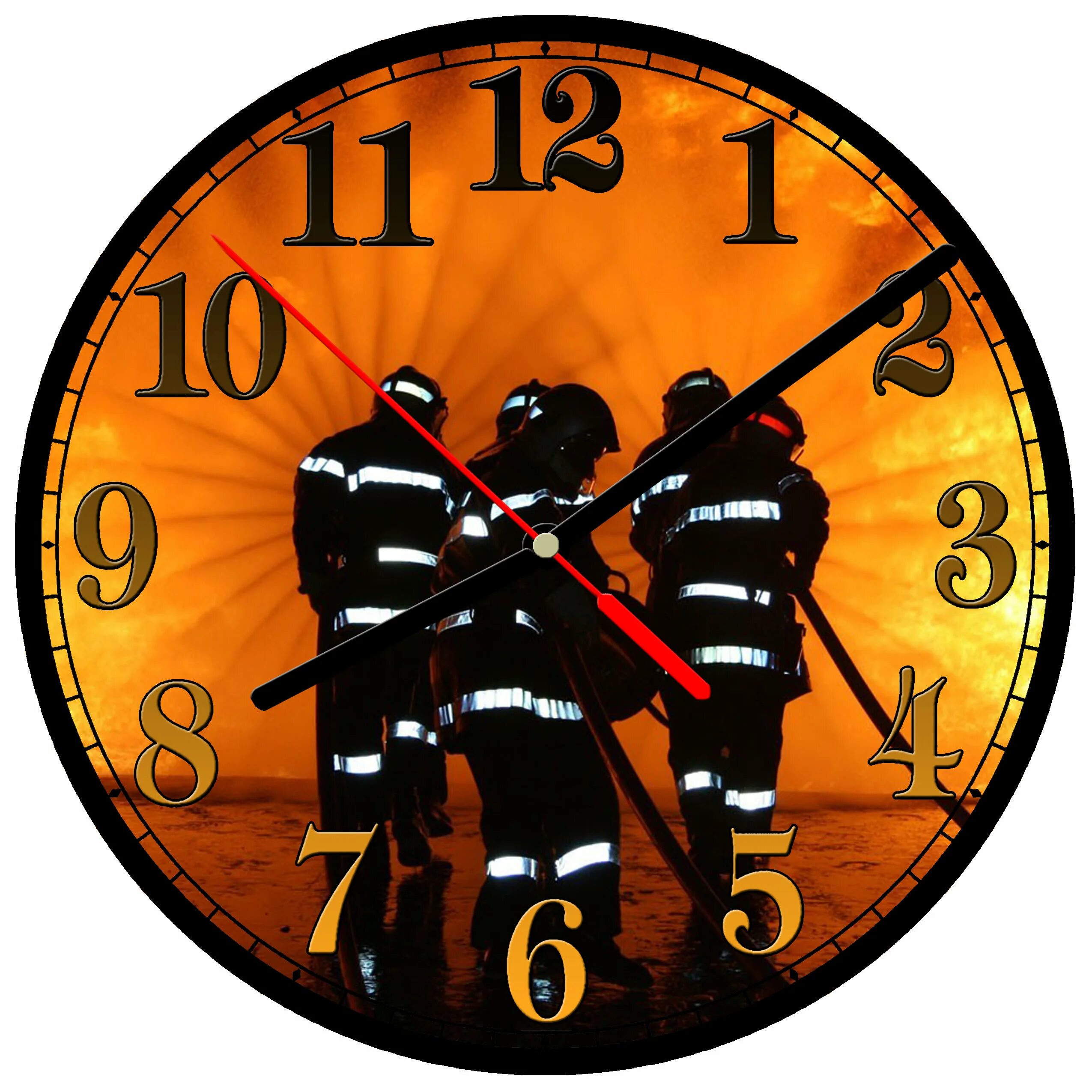 Часы пожарного. Часы пожарного настенные. Часы пожарная охрана. Часы с пожарной тематикой.