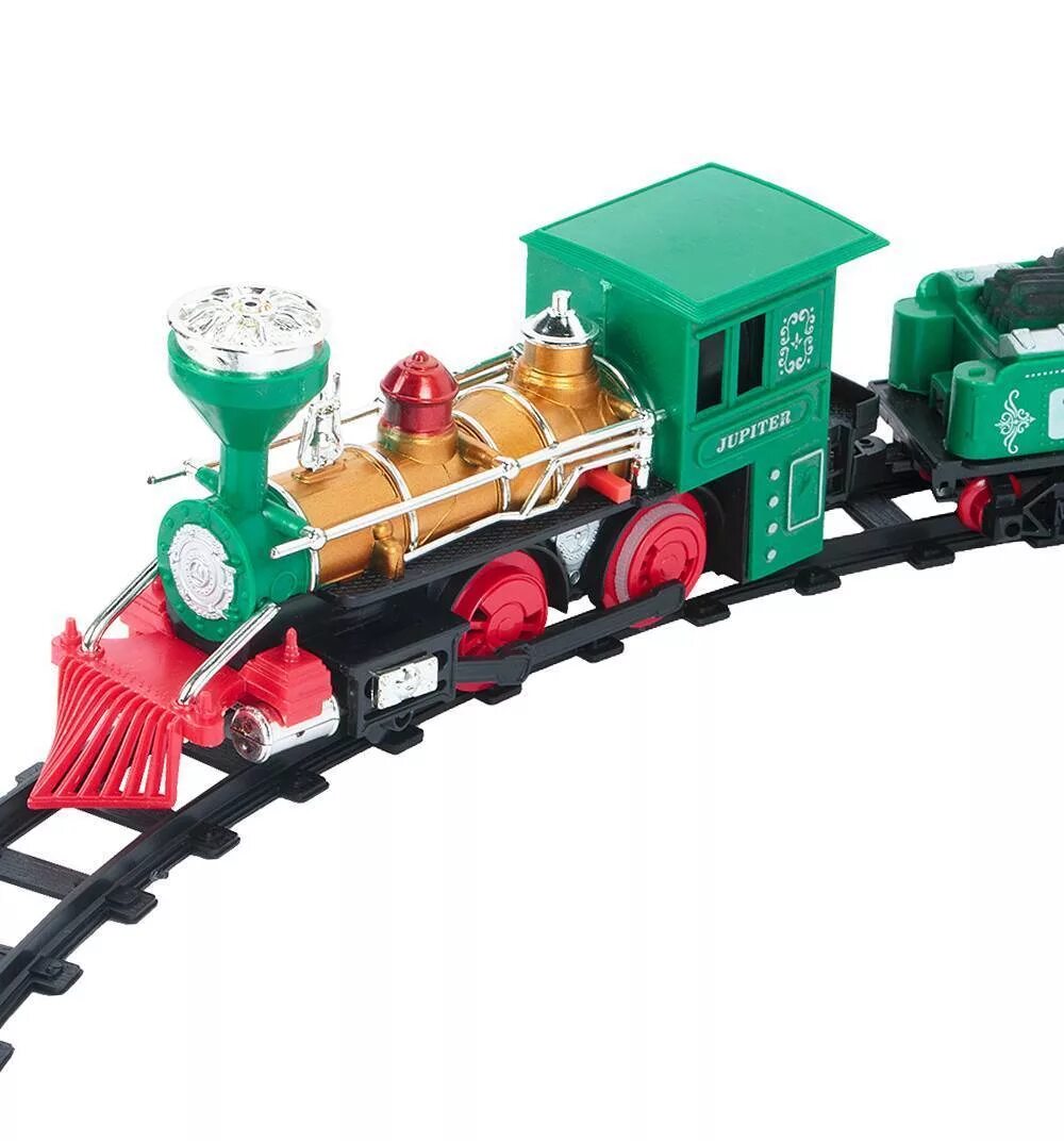 Железная дорога (bt784515). Игровой набор "железная дорога с паровозом и вагонами" Кнопа 1/4 86207. Детская железная дорога (Пластмастер 32001.