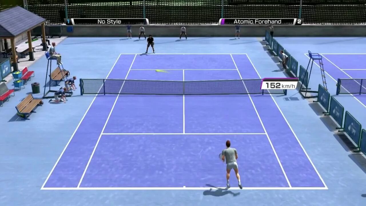 Новая теннисная игра