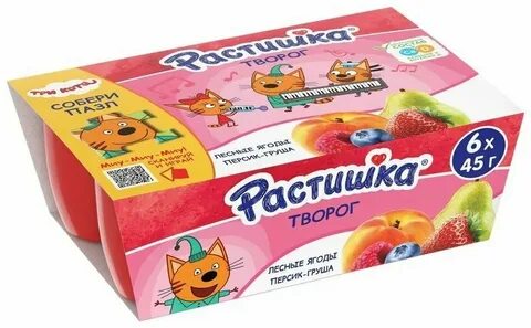 Творожок персик