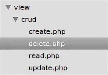 Создать CRUD на php с bustrap #1.