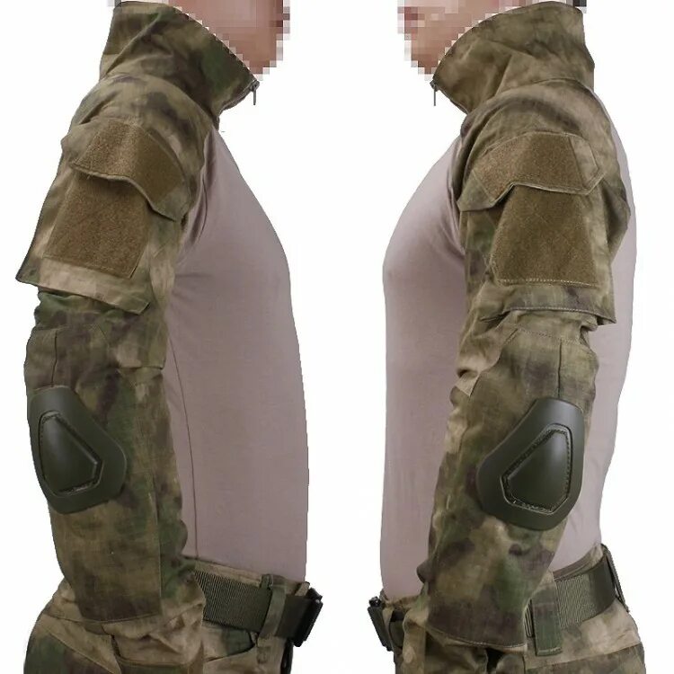 тактический костюм с наколенниками и налокотниками. боевой костюм g3 multicam. тактический костюм с наколенниками и налокотниками. тактический костюм с наколенниками и налокотниками. Tactical combat uniform с наколенниками и налокотниками multicam, ss-uf0007mc.