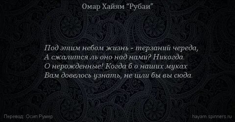 Жизнь под небом