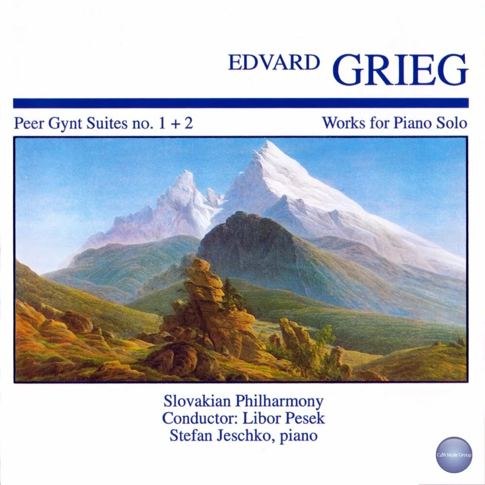 Peer Gynt Suite no. 1, op. 46. Edvard Grieg Suites обложки.