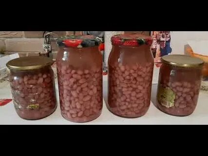 Консервируем фасоль в собственном соку