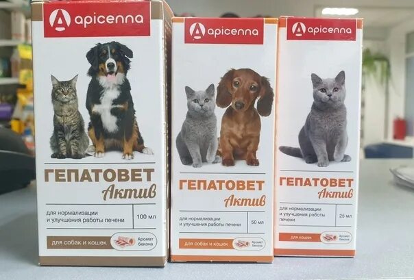 Apicenna гепатовет актив