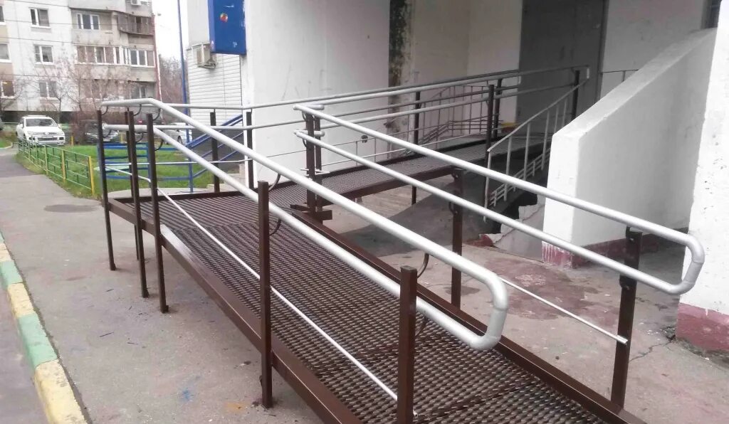 Установка пандуса в мкд