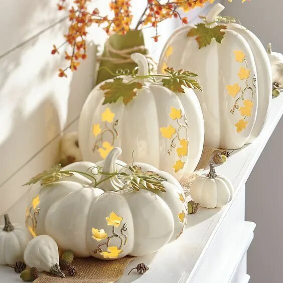 10 Boo-tiful DIY Pumpkins Pumpkin decorating, No carve pumpkin decorating, Hallo